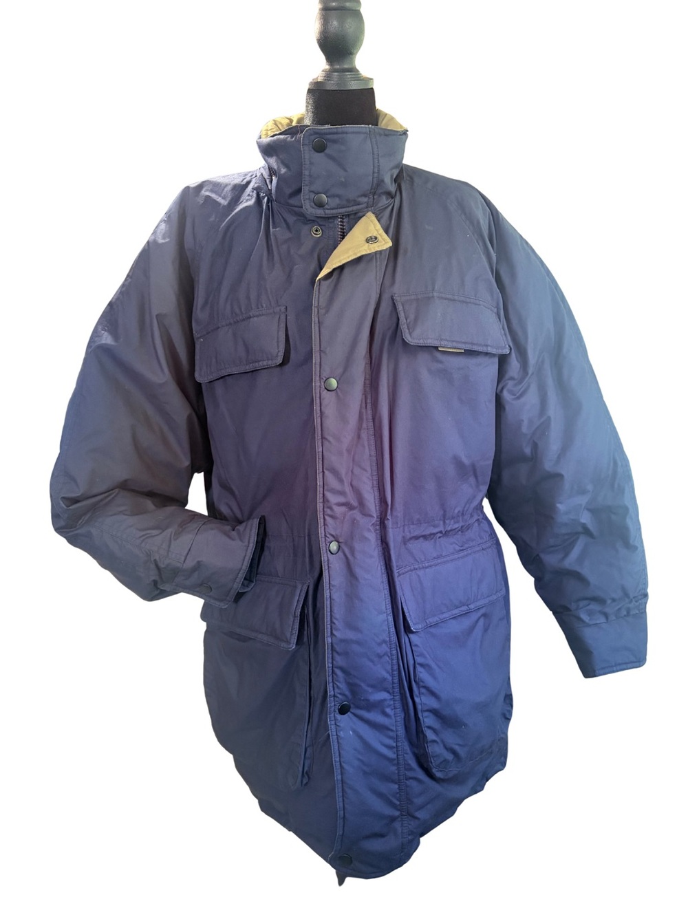 Rare Vintage 90s J. Crew Heavy Down-Filled Winter Parka Field Jacket